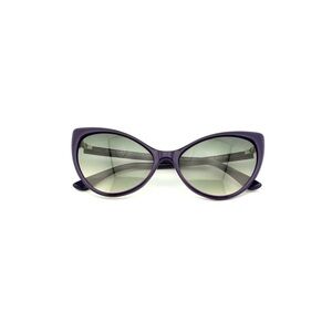 New TOM FORD TF303 90B Anastasia 55mm Purple Cat Eye Oversized Sunglasses Italy
